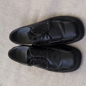 Josef Seibel Black Leather Oxfords Size 39 (Women's Size 8-8.5)